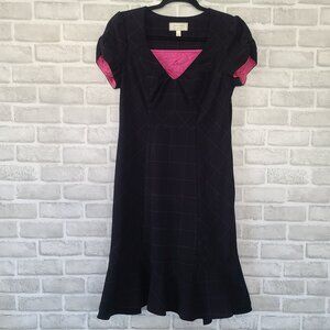 Anthropologie Moulinette Soeurs Dress Office Siren Career Academia Flare Size 6